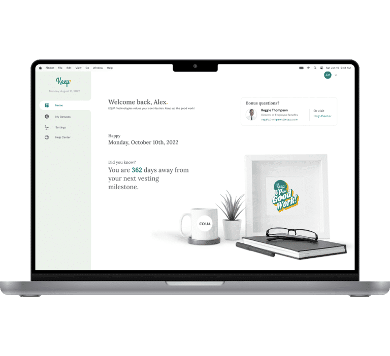 Keep: Employee retention application 1 keep