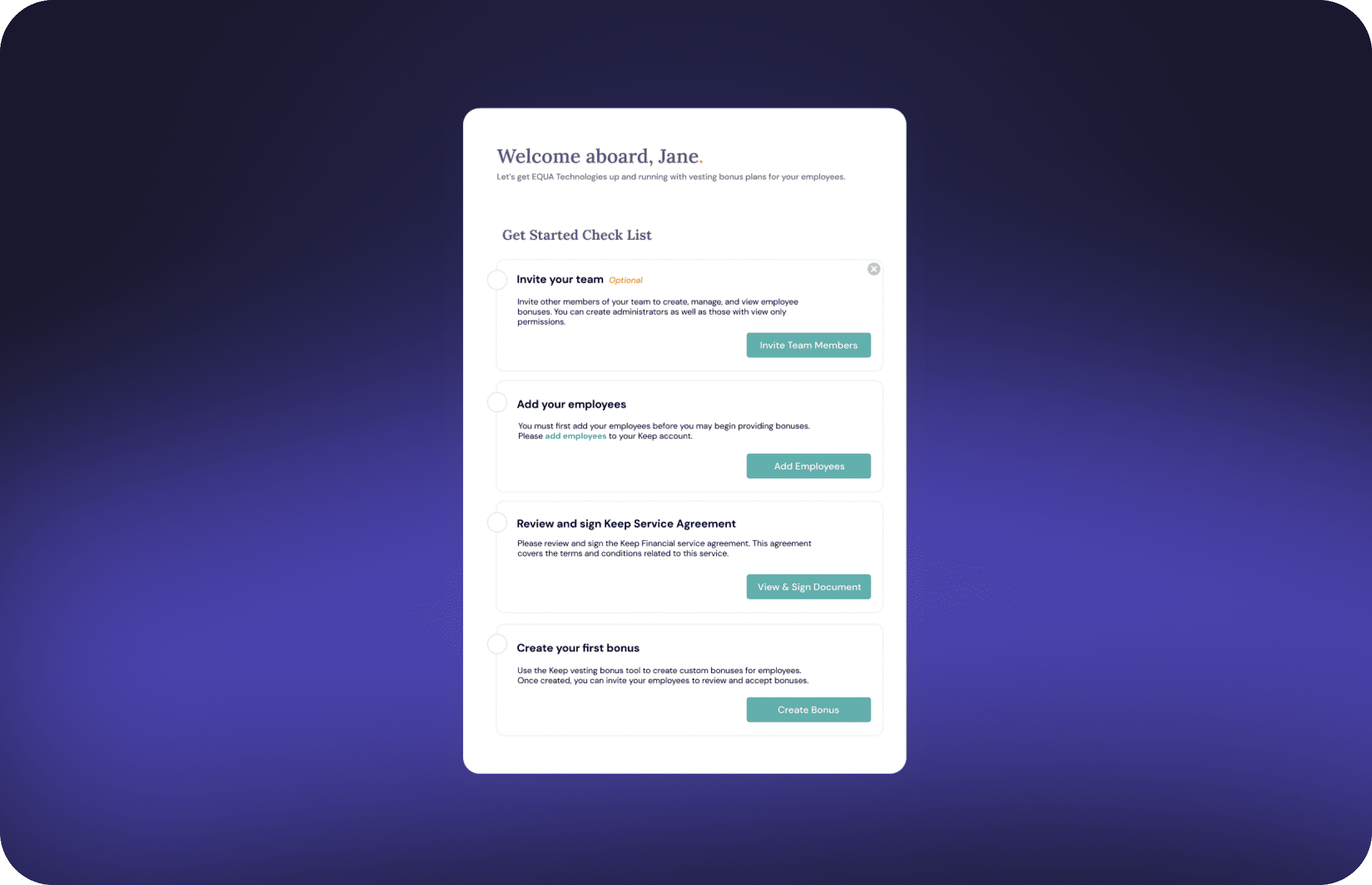 Keep: Employee retention application 5 Picture 2 5